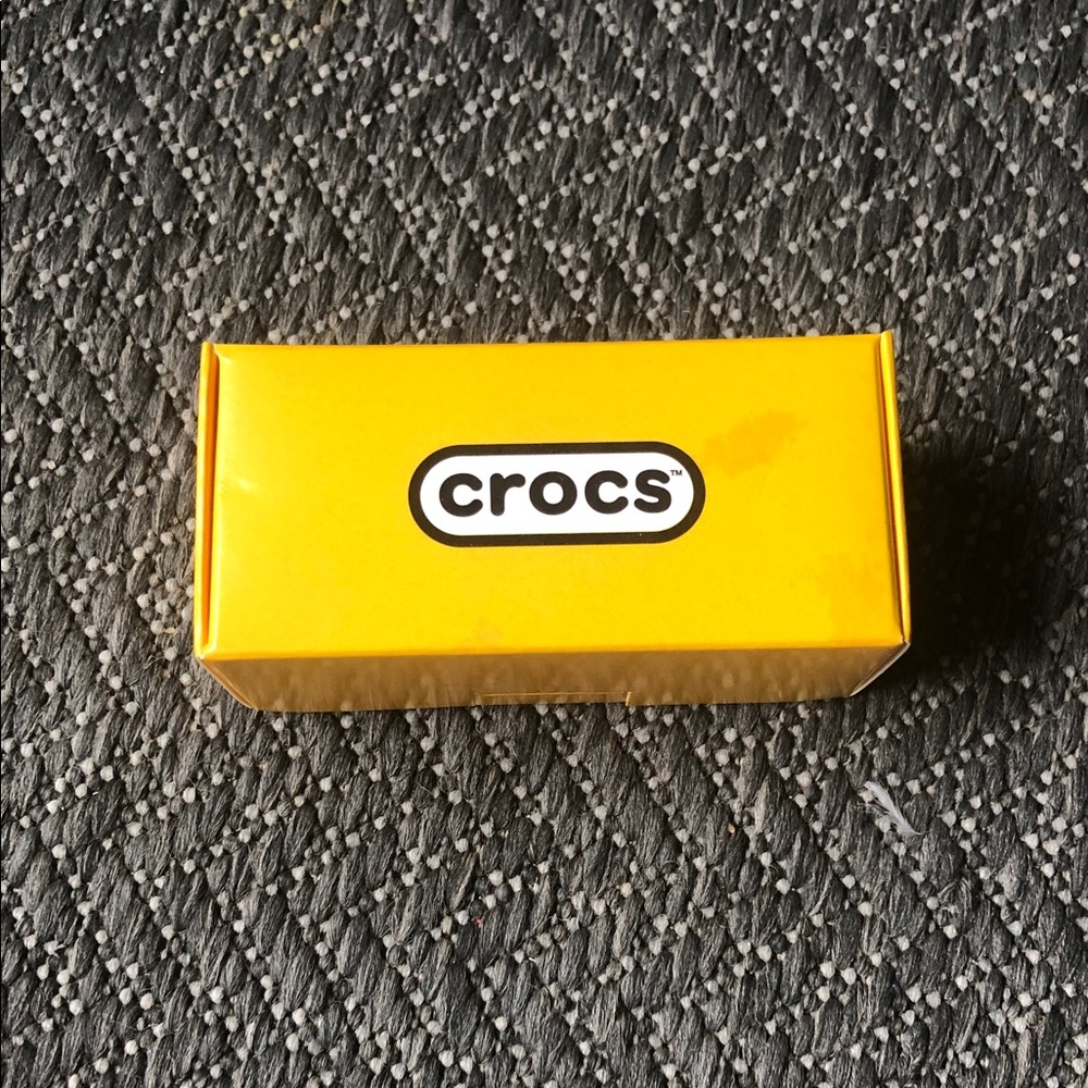 CROCS for McDonald’s Gift Box with orange collectible keychain